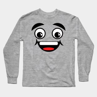 Happy Soy Face Long Sleeve T-Shirt